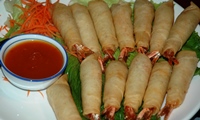 Thai shrimp in blanket